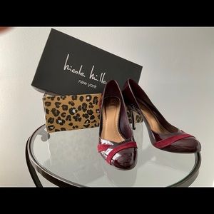 Nicole Miller Remmie Patent Pump